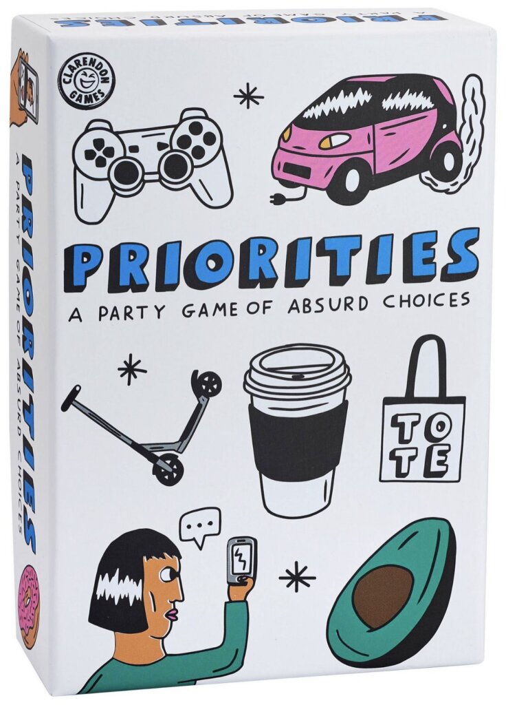 Priorities board game cover