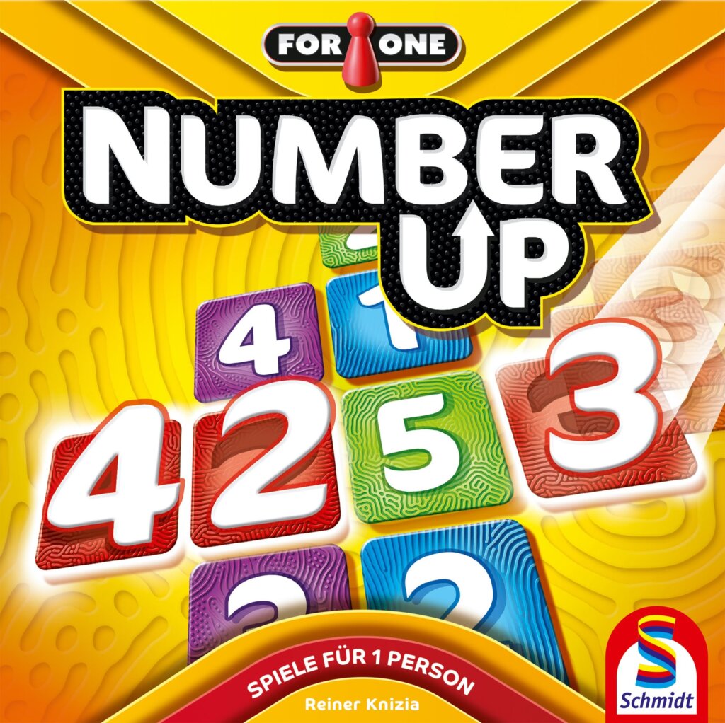 For One: Number Up board game cover