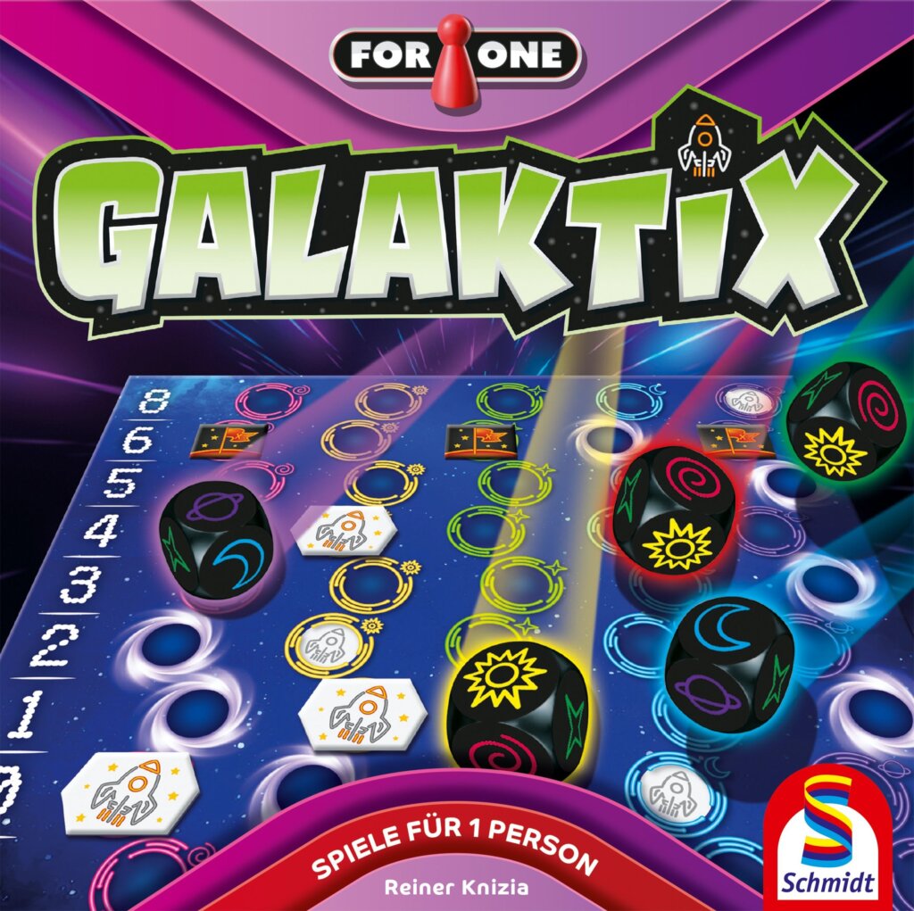 For One: Galaktix board game cover