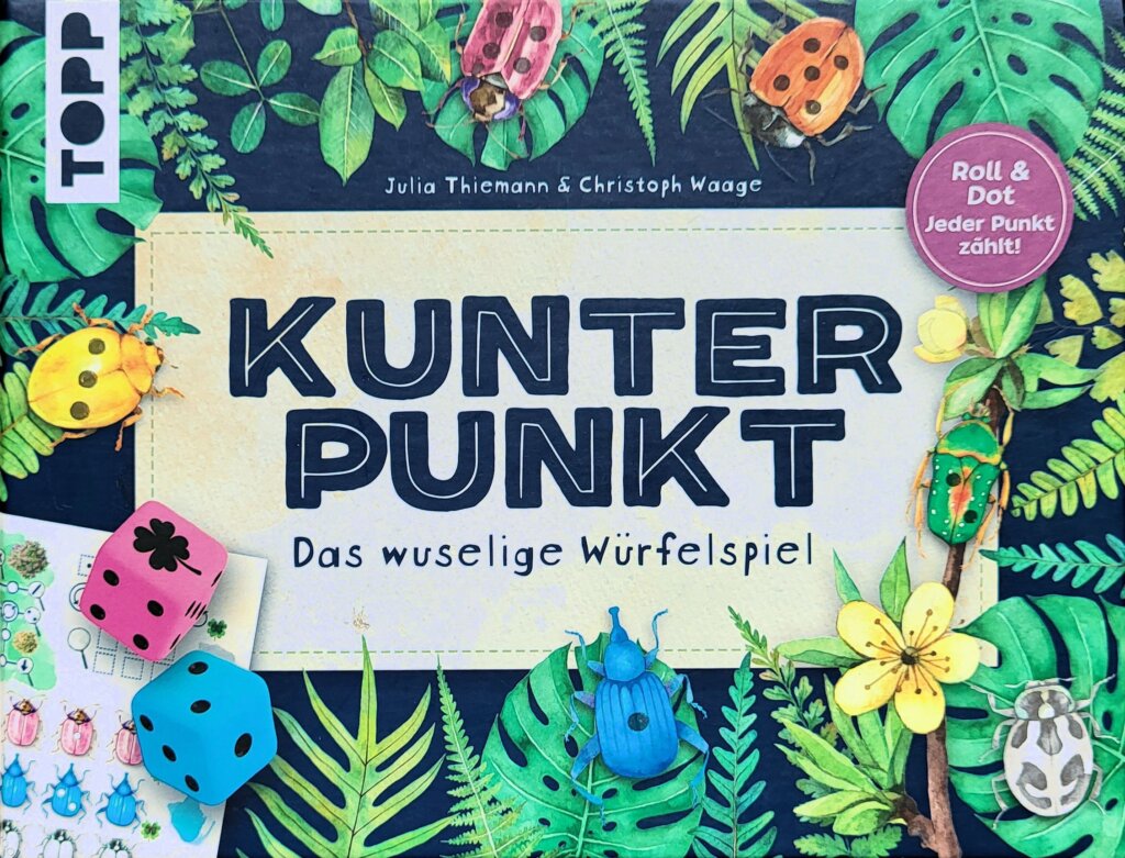 Kunterpunkt: Das wuselige Würfelspiel board game cover