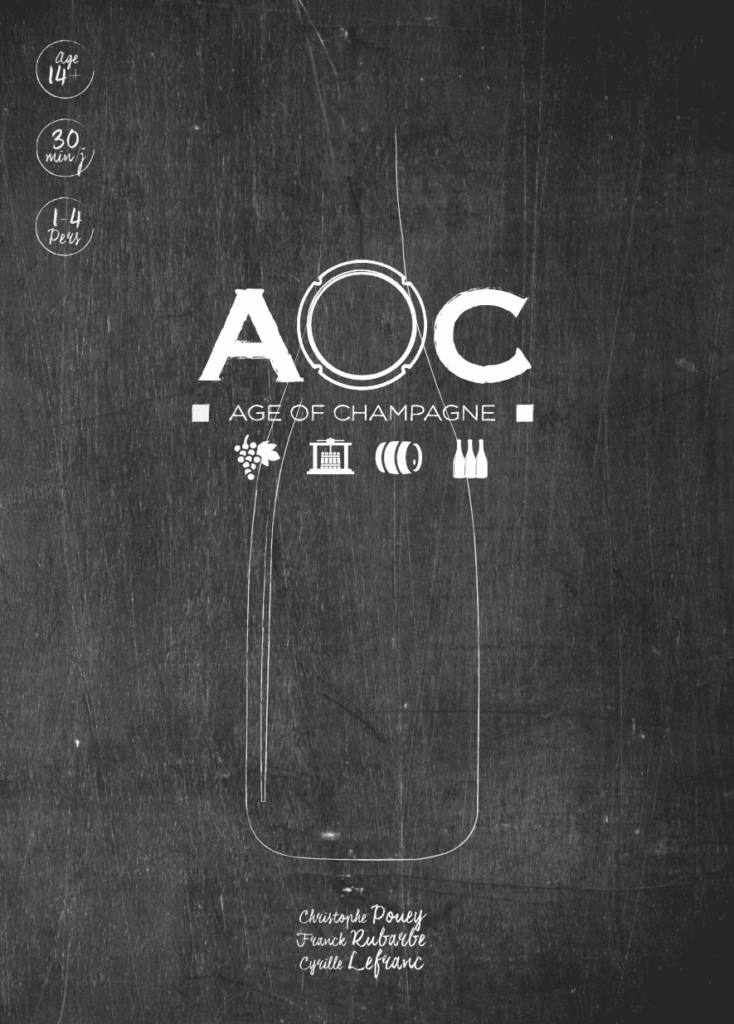 AOC: Age of Champagne board game cover