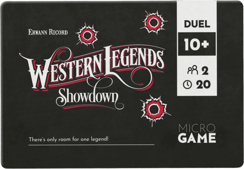 Western Legends: Showdown board game cover