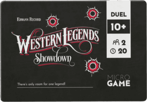 Western Legends: Showdown board game cover
