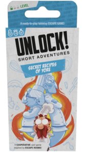 Unlock!: Short Adventures – Secret Recipes of Yore board game cover