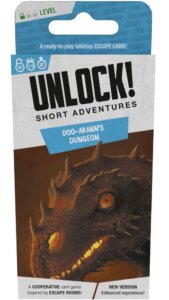 Unlock!: Short Adventures – Doo-Arann’s Dungeon board game cover