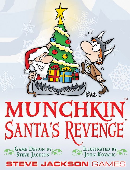 Munchkin Santa’s Revenge board game cover