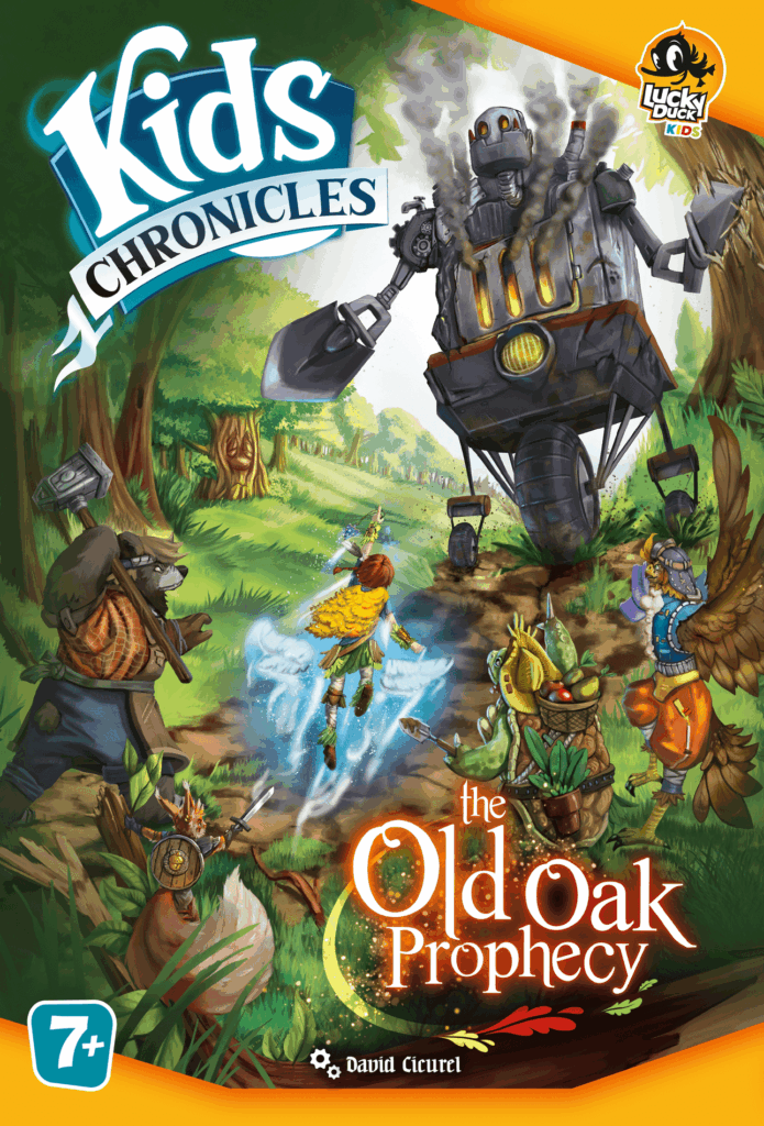 Kids Chronicles: The Old Oak Prophecy board game cover