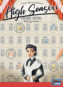 High Season: Grand Hotel Roll & Write board game cover