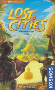 Lost Cities: Das Abenteuer To Go board game cover