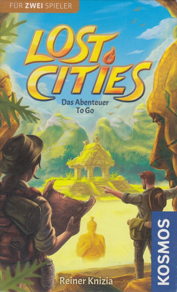Lost Cities: Das Abenteuer To Go board game cover