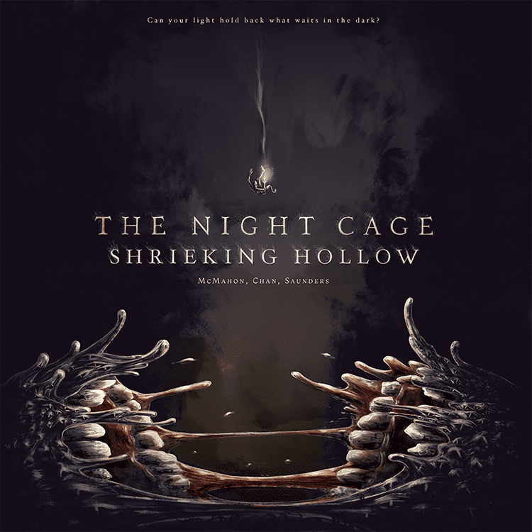 The Night Cage: Shrieking Hollow board game cover