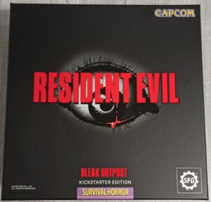 Resident Evil: The Board Game – Bleak Outpost board game cover