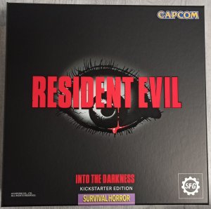 Resident Evil: The Board Game – Into the Darkness Expansion board game cover