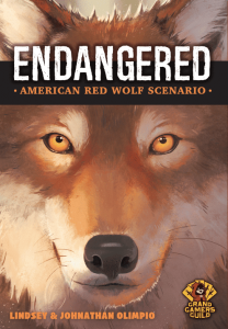 Endangered: American Red Wolf Scenario board game cover