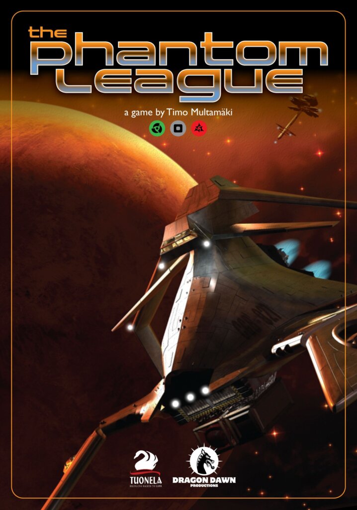 The Phantom League board game cover