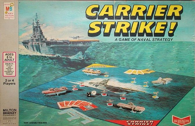 Carrier Strike! board game cover
