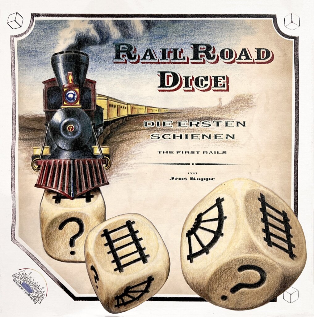 Railroad Dice board game cover