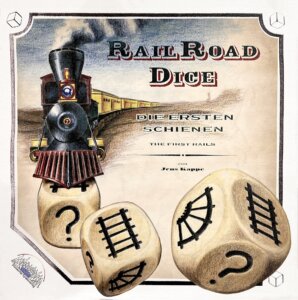 Railroad Dice board game cover