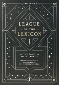League of the Lexicon board game cover