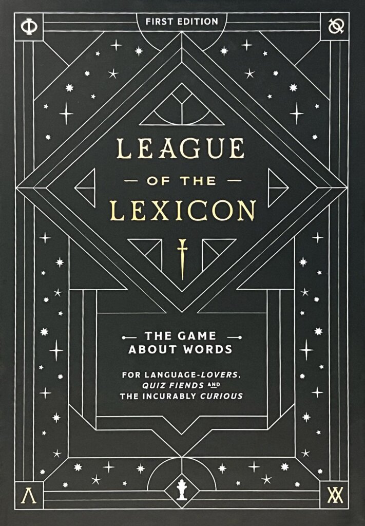 League of the Lexicon board game cover