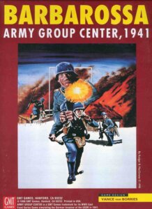 Barbarossa: Army Group Center, 1941 board game cover