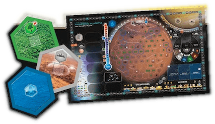 Terraforming Mars: Amazonis Planitia – Big Board Edition board game cover