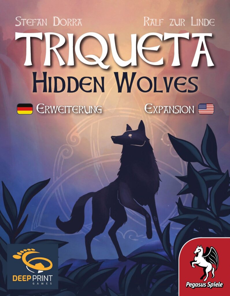 Triqueta: Hidden Wolves board game cover