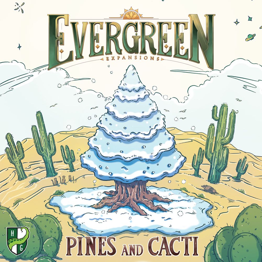 Evergreen: Pines and Cacti board game cover