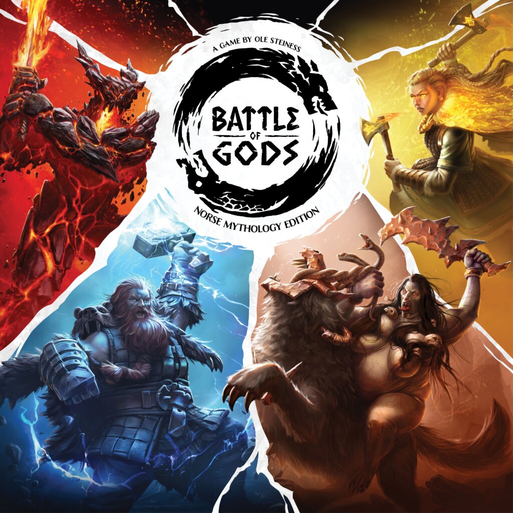 Battle of Gods board game cover