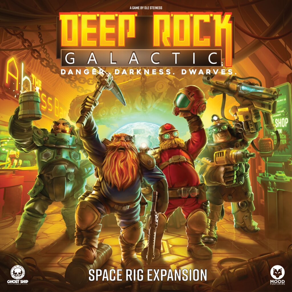 Deep Rock Galactic: Space Rig Expansion board game cover
