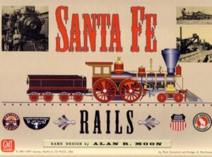 Santa Fe Rails board game cover