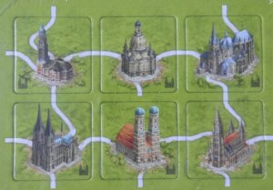 Carcassonne: German Cathedrals board game cover