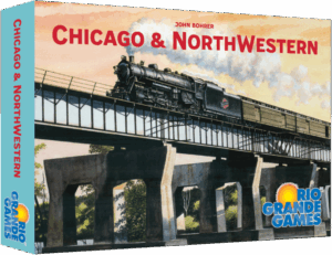 Chicago & NorthWestern board game cover