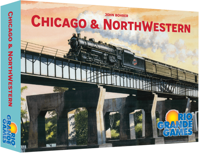 Chicago & NorthWestern board game cover