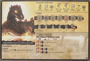 Spirit Island: Zunehmende Hitze in Stein und Sand board game cover