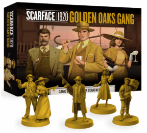 Scarface 1920: The Golden Oaks Gang board game cover