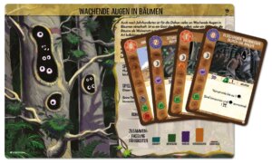 Spirit Island: Wachende Augen in Bäumen board game cover