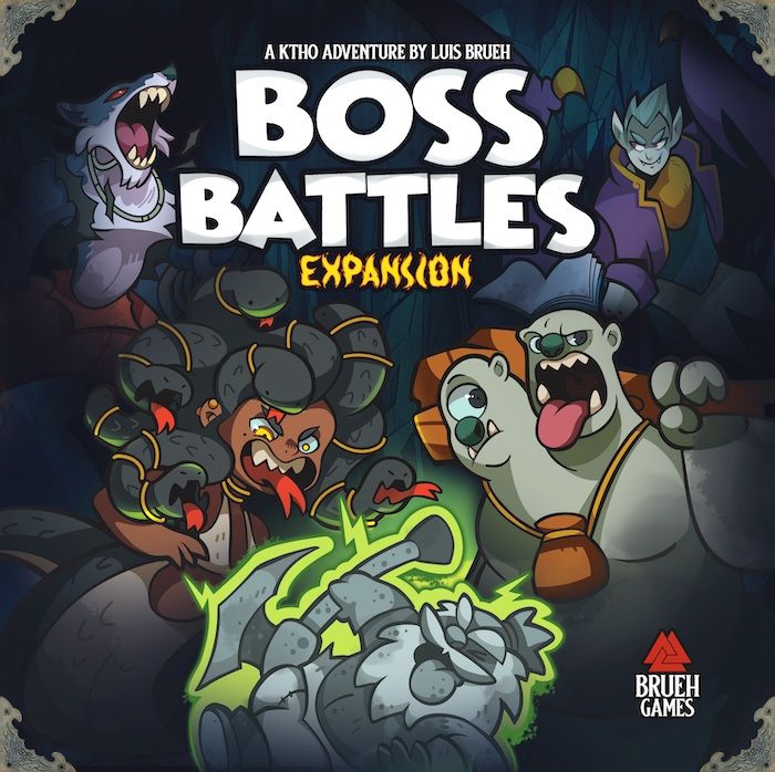 Keep the Heroes Out!: Boss Battles board game cover