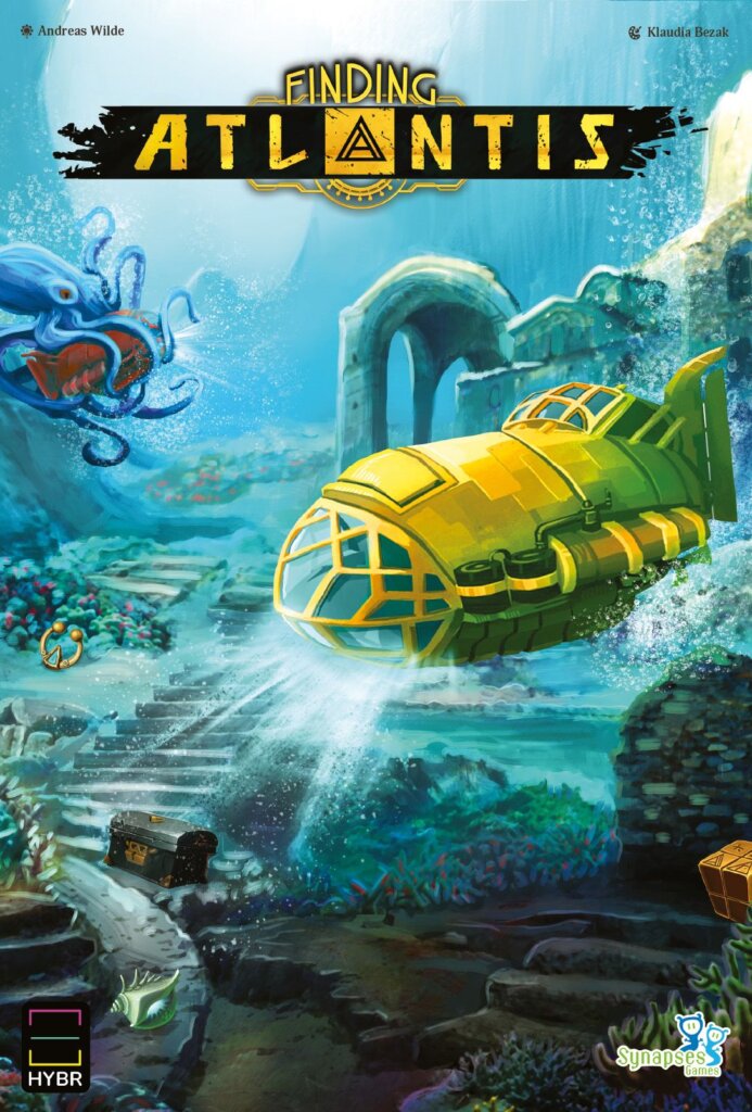 Finding Atlantis board game cover