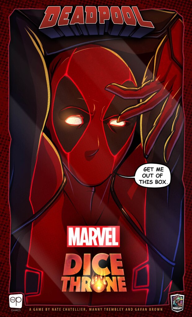 Marvel Dice Throne: Deadpool board game cover