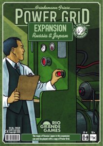 Power Grid: Russia & Japan board game cover
