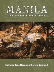 Manila: The Savage Streets, 1945 board game cover