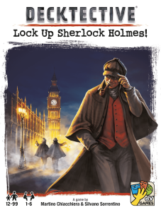 Decktective: Lock Up Sherlock Holmes! board game cover