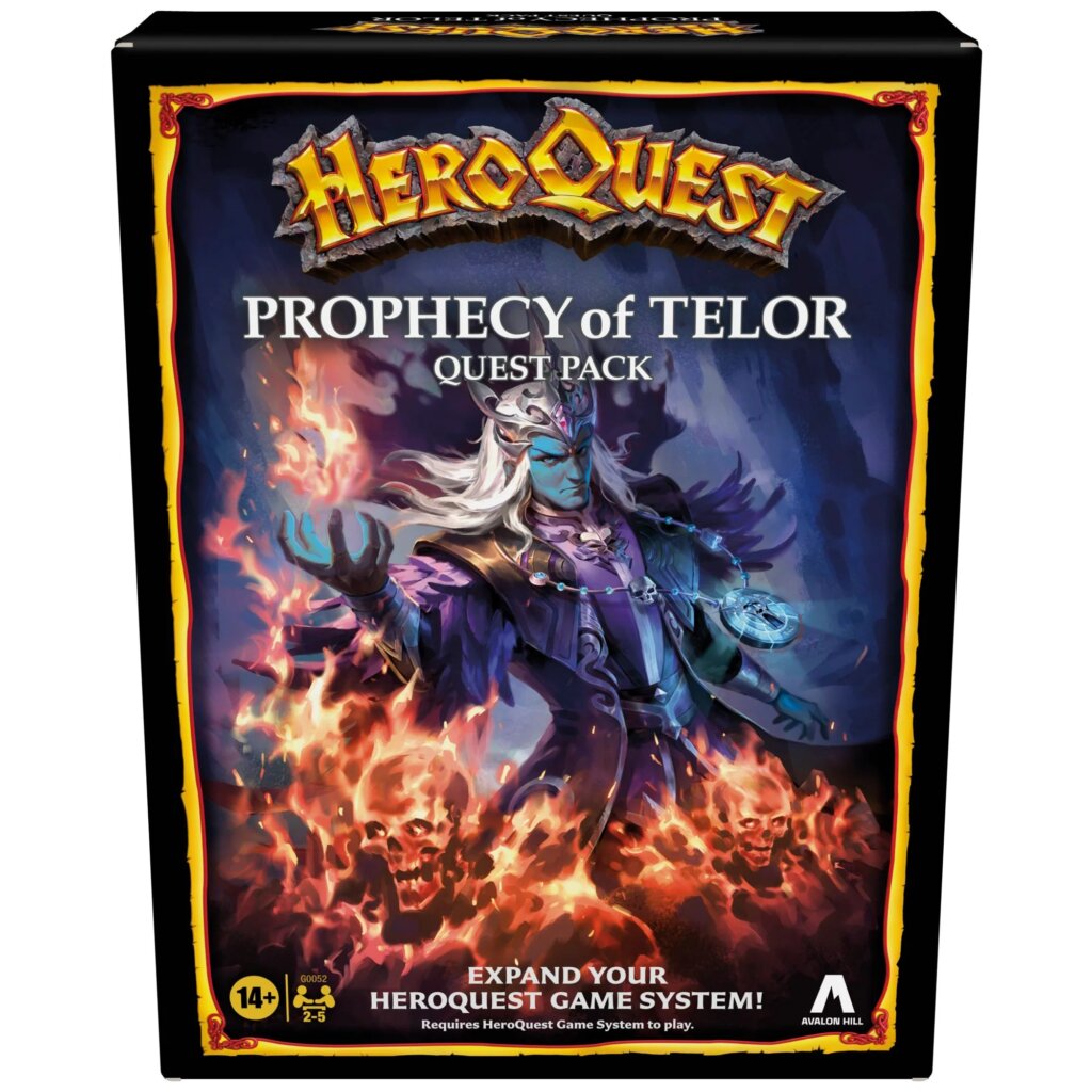 HeroQuest: Prophecy of Telor board game cover