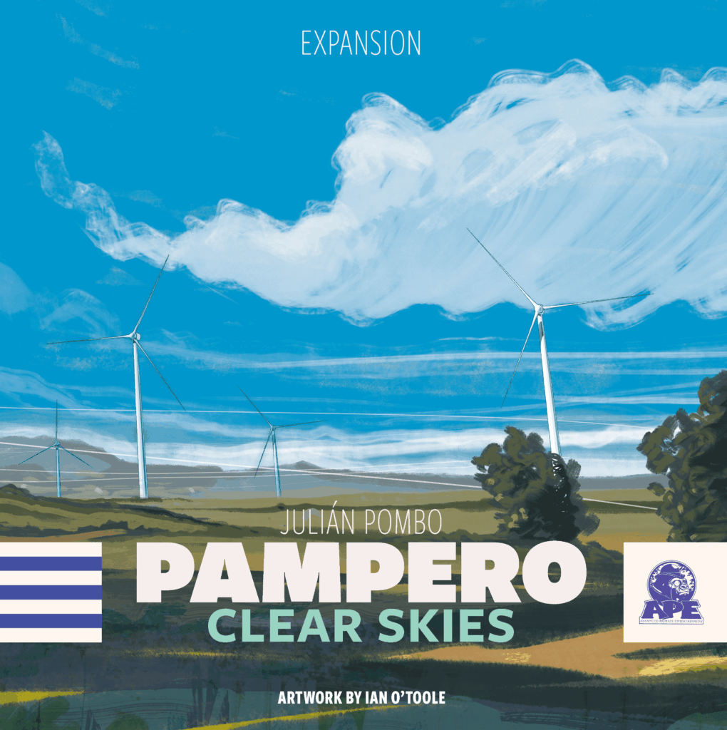 Pampero: Clear Skies board game cover