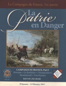 La Patrie en Danger 1814: The Campaign in France, Part I board game cover