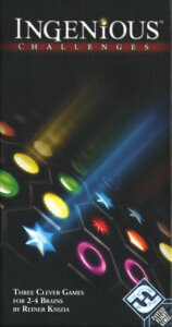 Ingenious Challenges board game cover