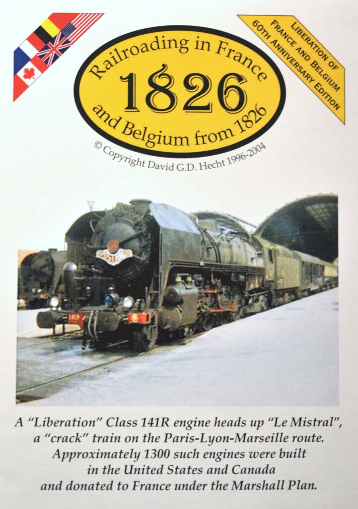 1826: Railroading in France and Belgium from 1826 board game cover