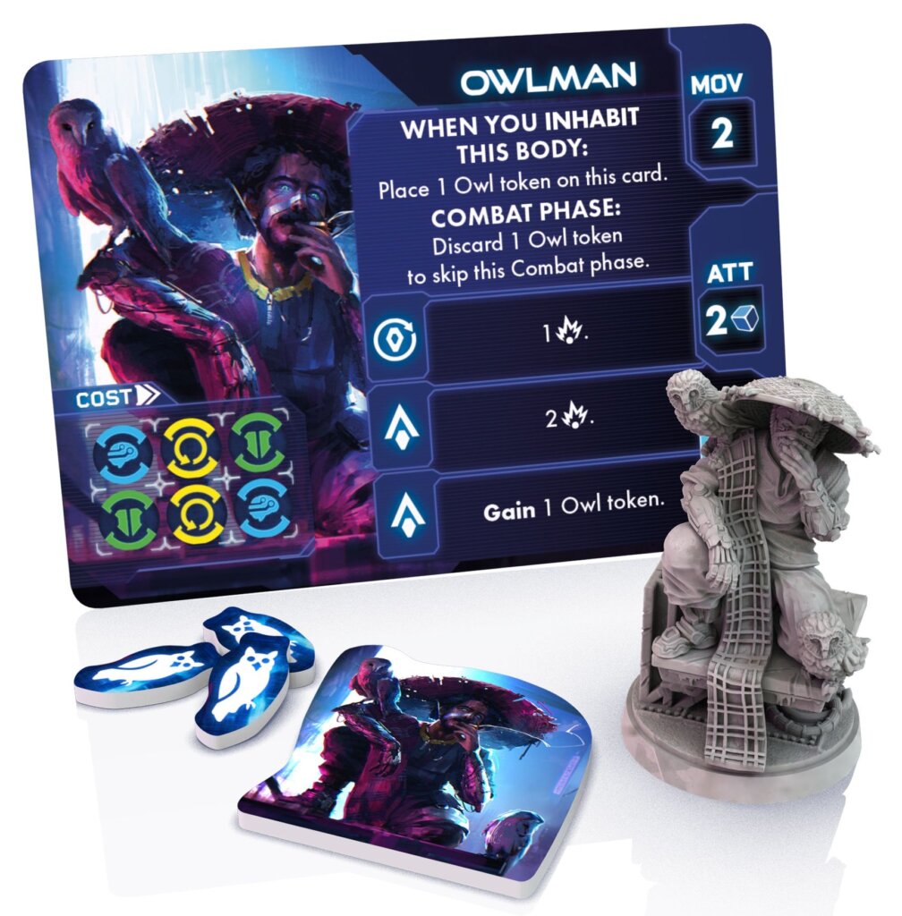 Tamashii: Chronicle of Ascend – Owlman board game cover