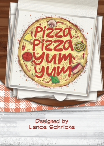 Pizza Pizza Yum Yum board game cover